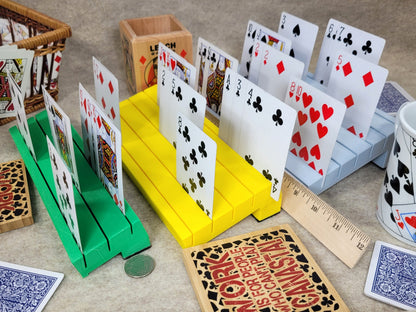 Personalized Playing Card Holder: For Canasta, Rummy, UNO - Arthritis-Friendly