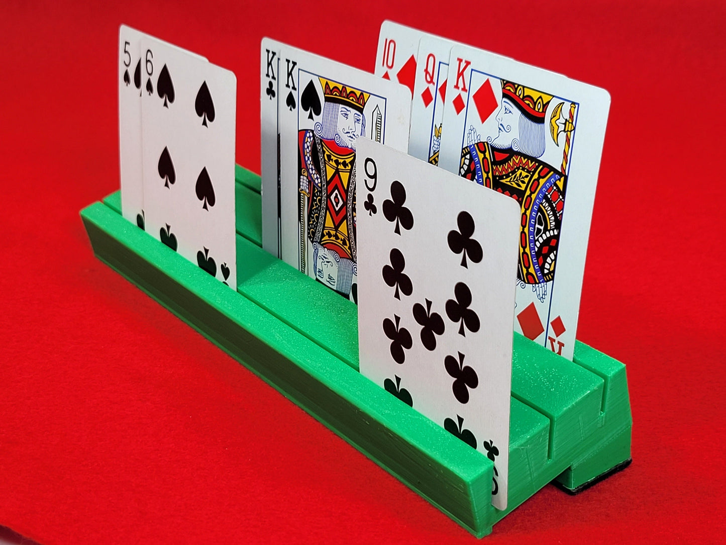 Personalized Playing Card Holder: For Canasta, Rummy, UNO - Arthritis-Friendly