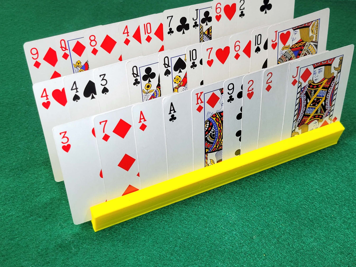 Personalized Playing Card Holder: For Canasta, Rummy, UNO - Arthritis-Friendly