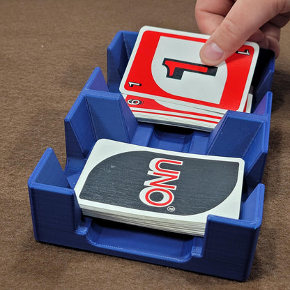 Playing Card Tray: Canasta, Rummy, Skip-Bo, UNO - Made in USA