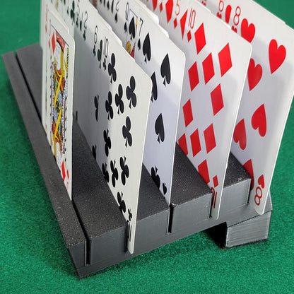 Personalized Playing Card Holder: For Canasta, Rummy, UNO - Arthritis-Friendly
