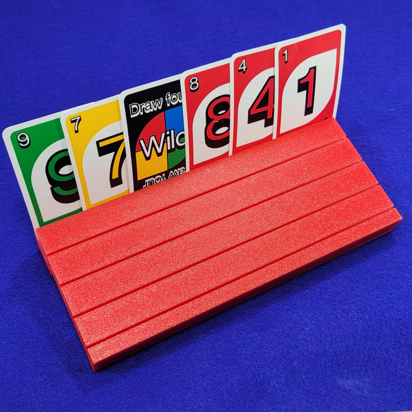 Personalized Playing Card Holder: For Canasta, Rummy, UNO - Arthritis-Friendly
