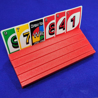 Personalized Playing Card Holder: For Canasta, Rummy, UNO - Arthritis-Friendly