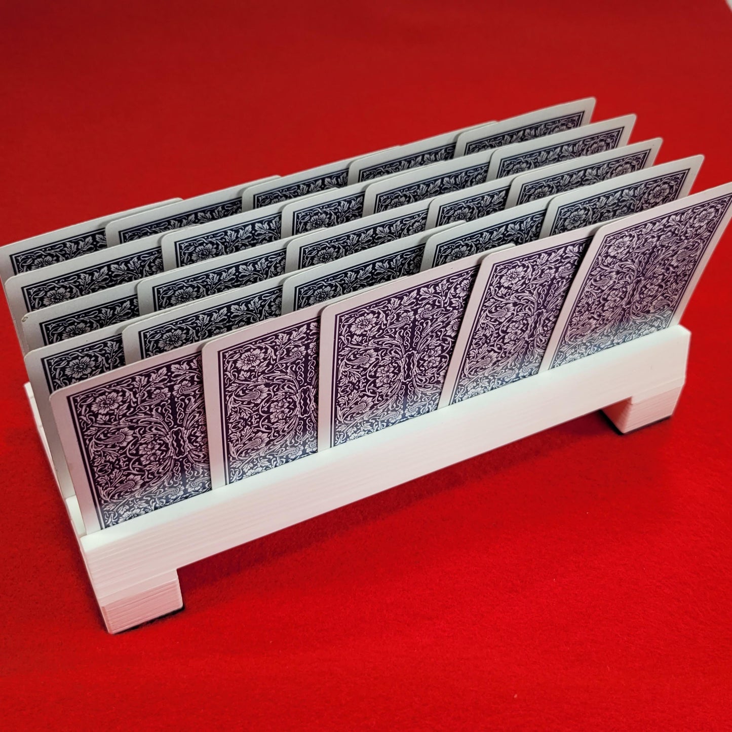 Personalized Playing Card Holder: For Canasta, Rummy, UNO - Arthritis-Friendly