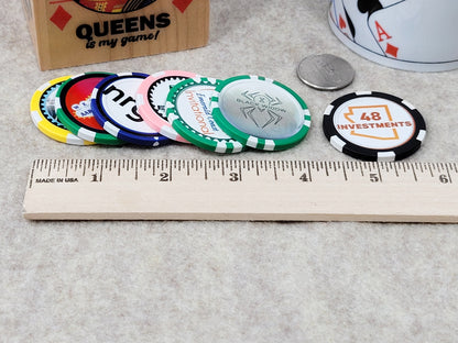 Personalized Photo Poker Chips: Custom Casino Game Gift