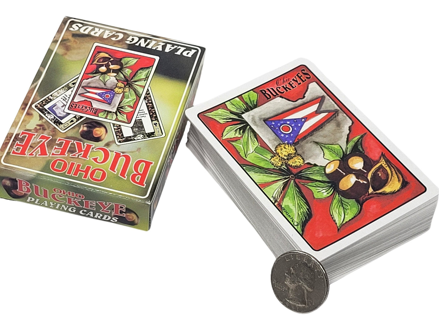 Ohio Buckeye Trivia Playing Cards: Collectible Limited Edition Deck