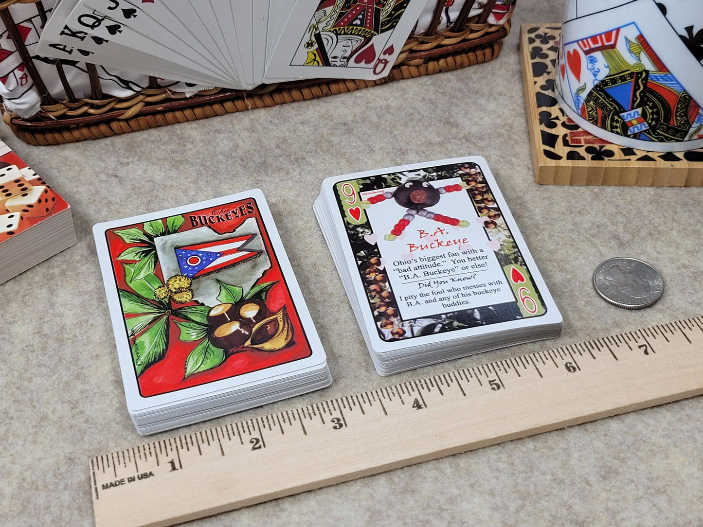 Ohio Buckeye Trivia Playing Cards: Collectible Limited Edition Deck
