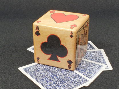 Euchre Trump Marker: One Big Ace Card Suit, Raise Hell Design