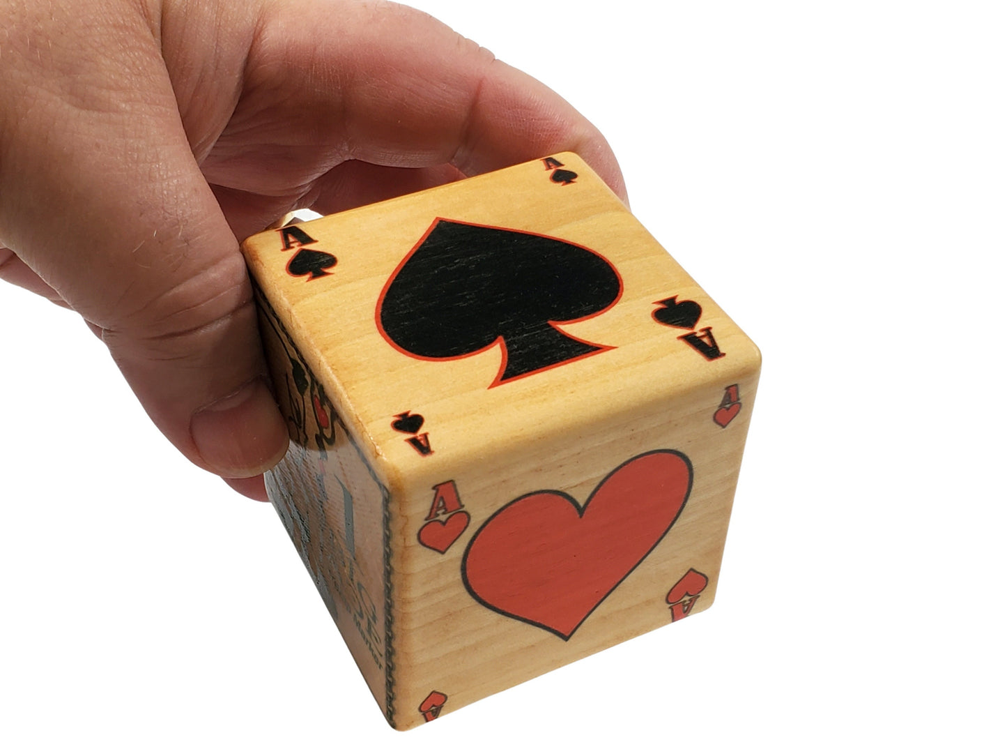 Euchre Trump Marker: One Big Ace Card Suit, Raise Hell Design