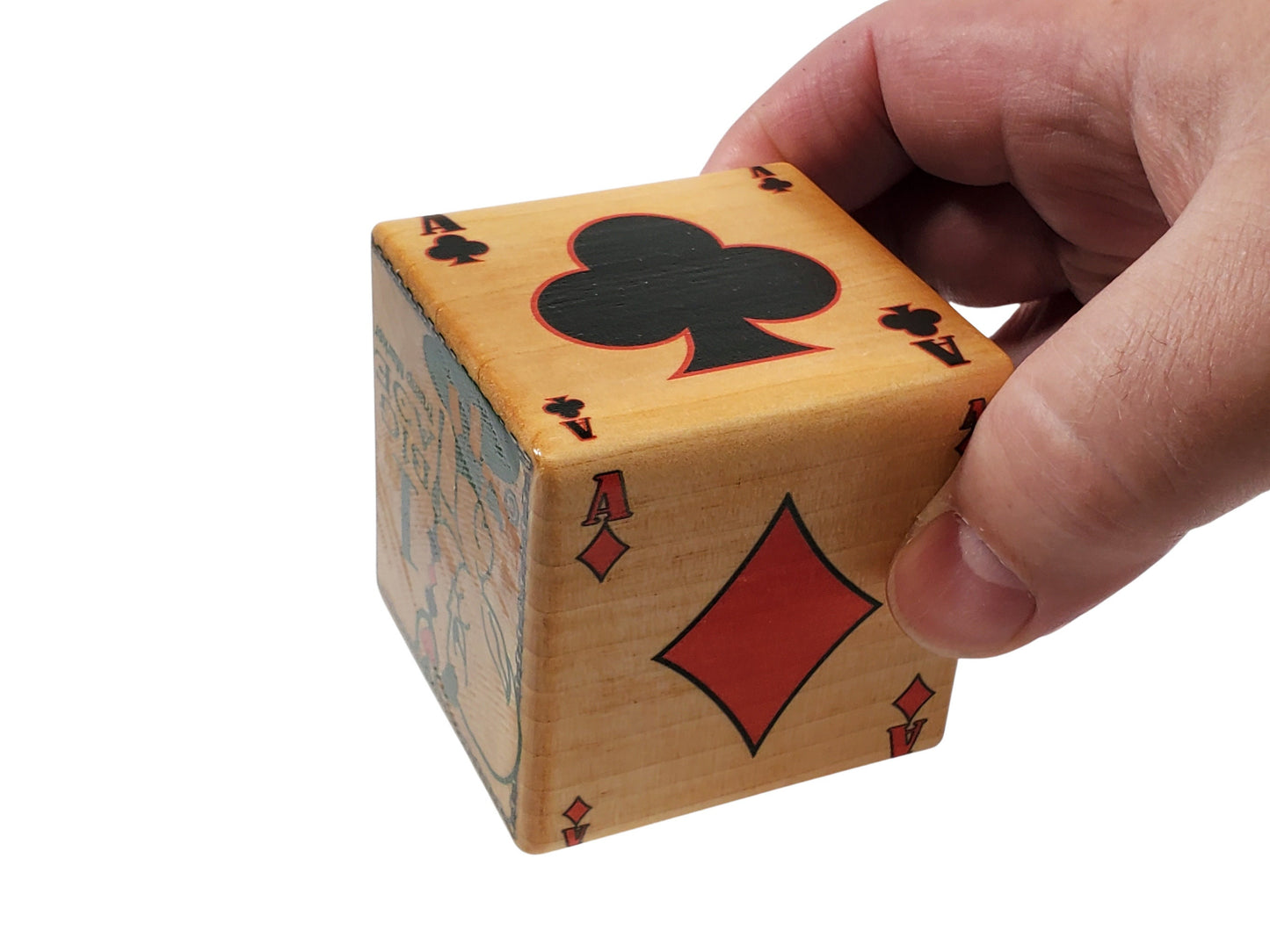 Euchre Trump Marker: One Big Ace Card Suit, Raise Hell Design
