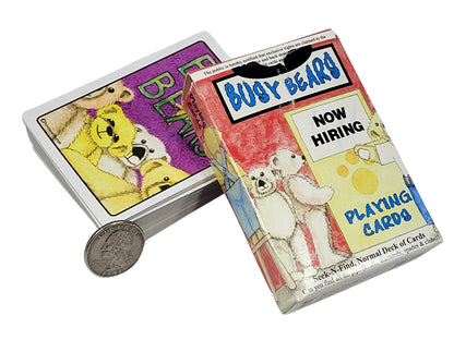 Busy Bear Playing Card Deck: Hidden Image Art - Limited Edition
