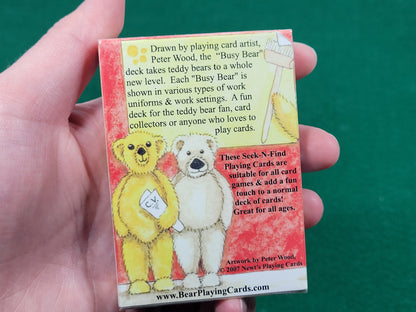 Busy Bear Playing Card Deck: Hidden Image Art - Limited Edition
