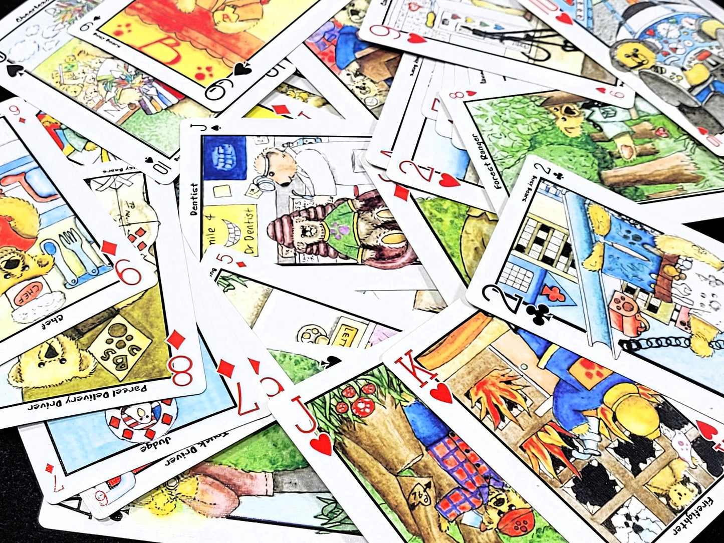 Busy Bear Playing Card Deck: Hidden Image Art - Limited Edition