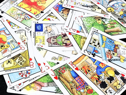 Busy Bear Playing Card Deck: Hidden Image Art - Limited Edition