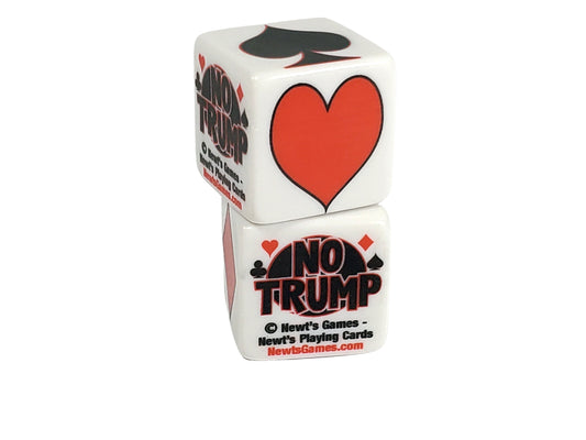 Whatabe Trump Card Marker: No Trump Design for Pinochle, Bridge, and More - Includes Two