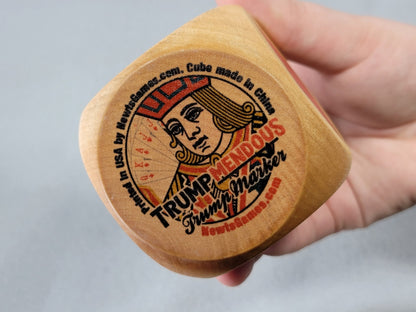 Trumpmendous NO Trump Indicator Cube: Wood Bridge Playing Card Game Marker
