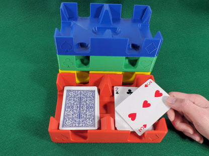 Personalized Playing Card Tray: Heart, Club, Diamond, Spade Design