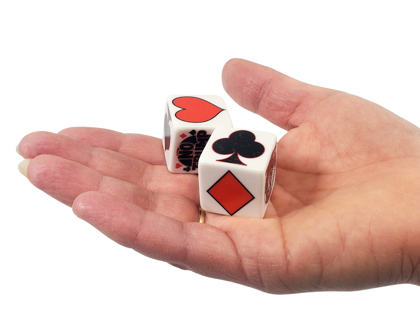Whatabe Trump Card Marker: No Trump Design for Pinochle, Bridge, and More - Includes Two