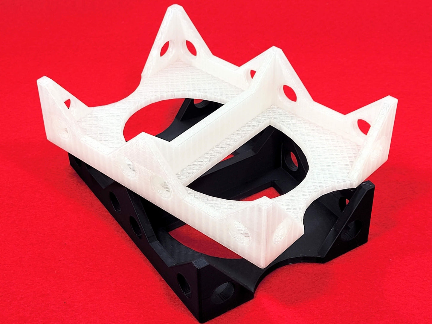 Durable Plastic Card Deck Holder: Holes Design, Trading & Strategy Games - Made in USA