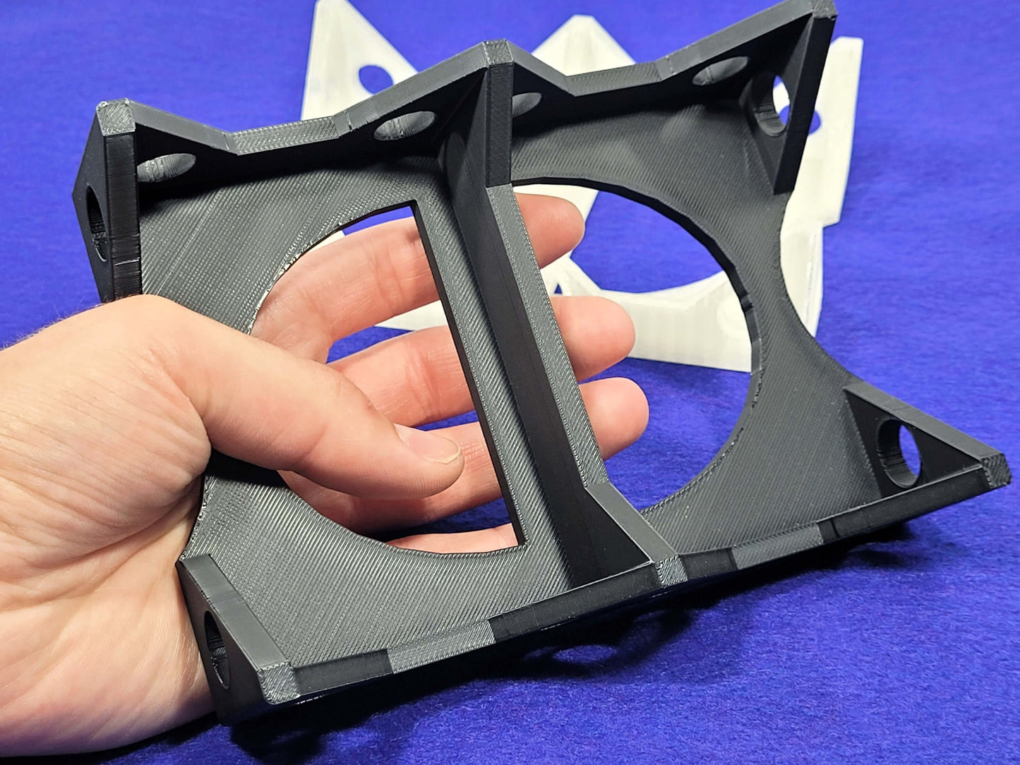 Durable Plastic Card Deck Holder: Holes Design, Trading & Strategy Games - Made in USA