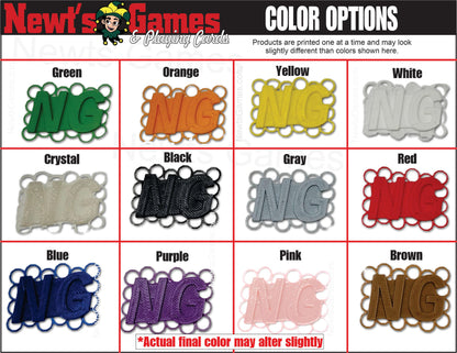Durable Plastic Card Deck Holder: Holes Design, Trading & Strategy Games - Made in USA