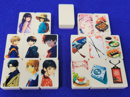 Manga Mahjong Tile Game: Seaside Escape, Memory Match - Made in USA