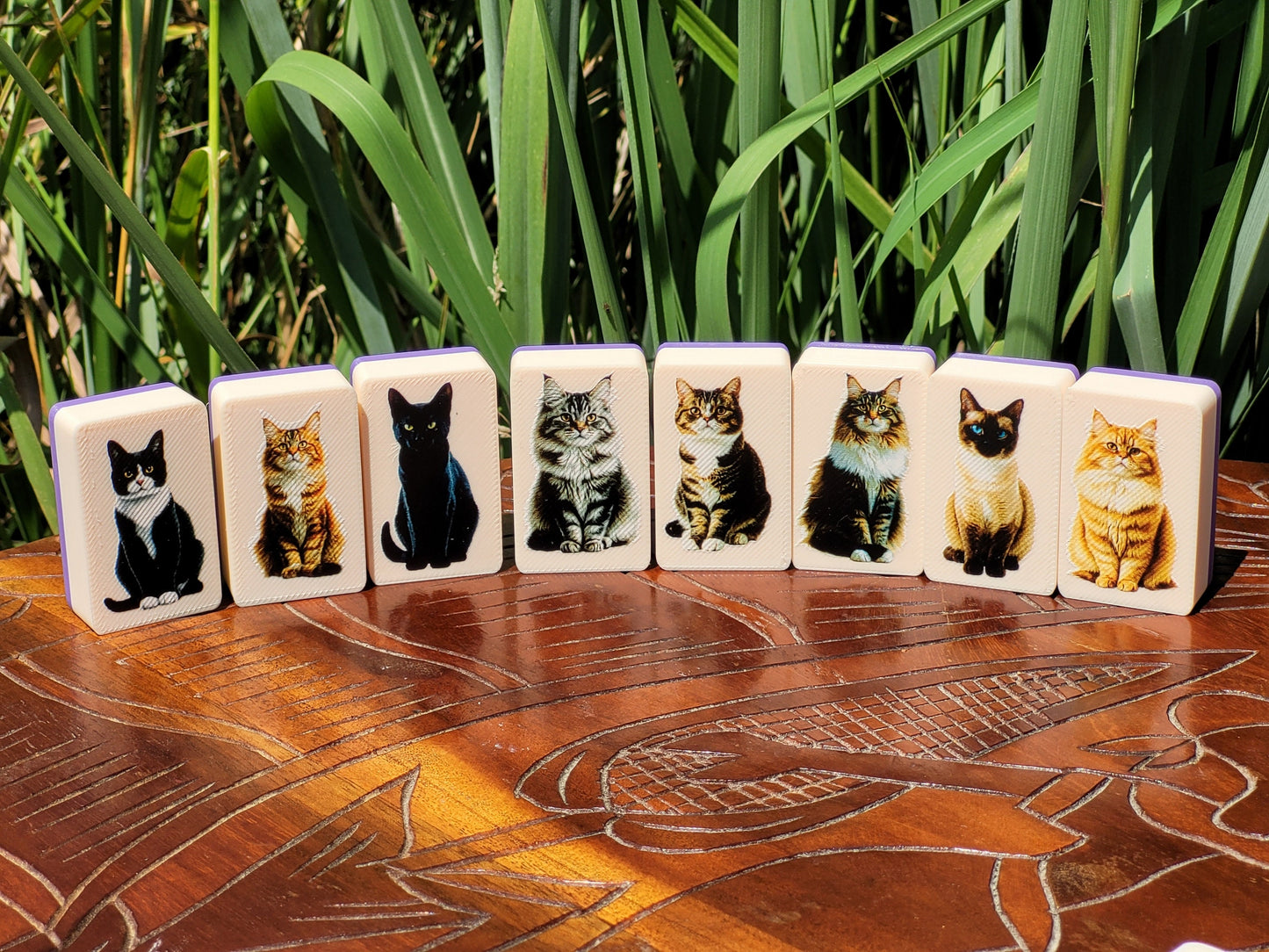 Dogs and Cats Mahjong Tile Game: Seaside Escape, Memory Match - Made in USA