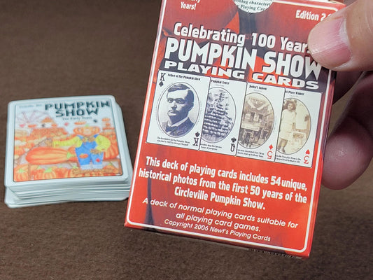 Circleville Ohio Pumpkin Show Playing Cards: 100th Anniversary Souvenir, 2006 Edition