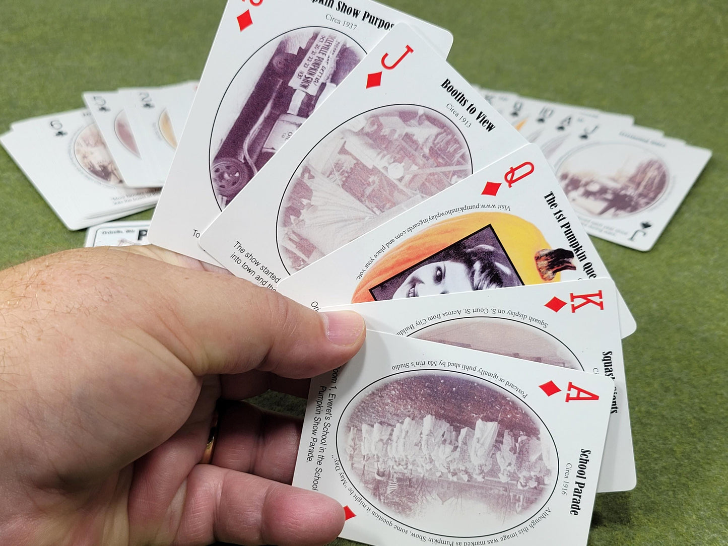 Circleville Ohio Pumpkin Show Playing Cards: 100th Anniversary Souvenir, 2006 Edition