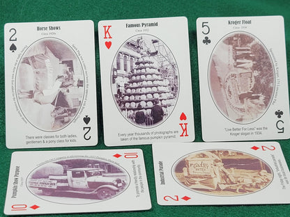 Circleville Ohio Pumpkin Show Playing Cards: 100th Anniversary Souvenir, 2006 Edition