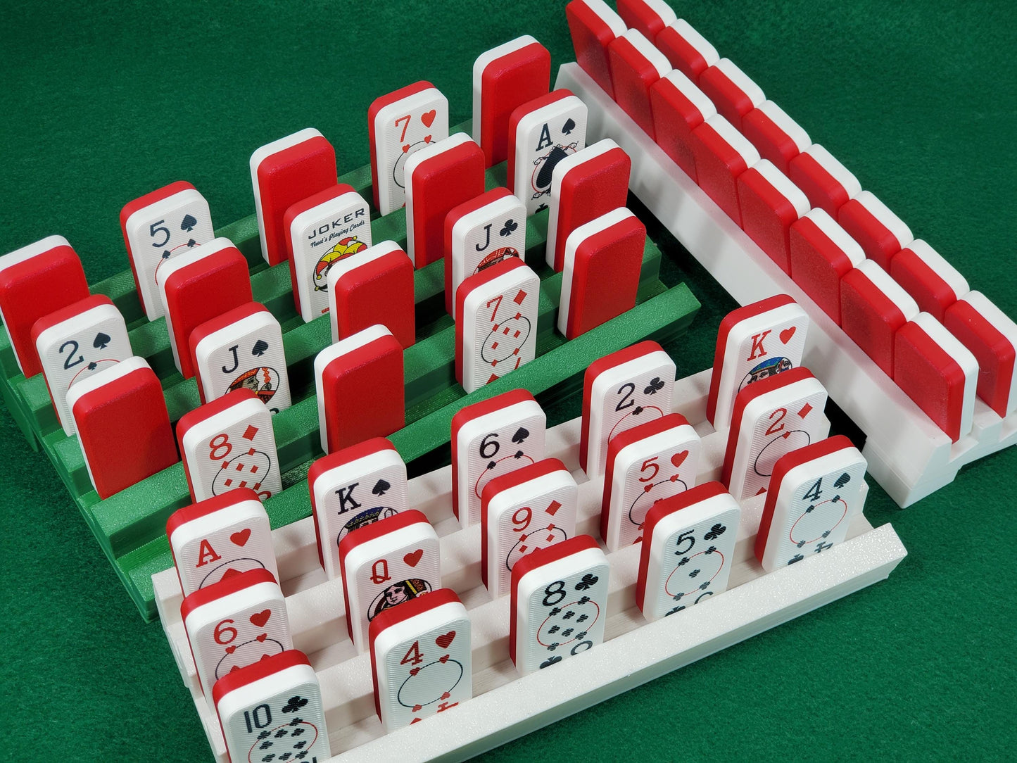 Poker Domino Holders: Eco-Friendly Bioplastic, Arthritis-Friendly