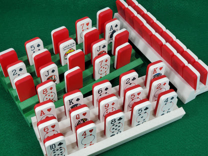 Poker Domino Holders: Eco-Friendly Bioplastic, Arthritis-Friendly
