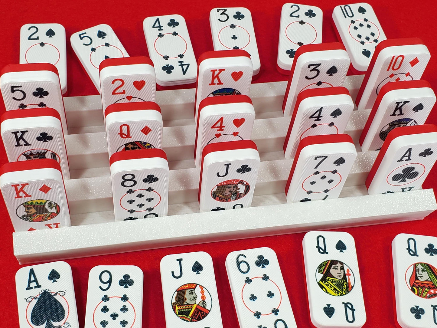 Poker Domino Holders: Eco-Friendly Bioplastic, Arthritis-Friendly
