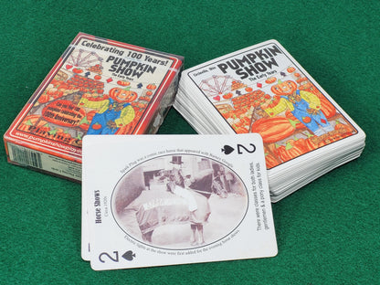 Circleville Ohio Pumpkin Show Playing Cards: 100th Anniversary Souvenir, 2006 Edition