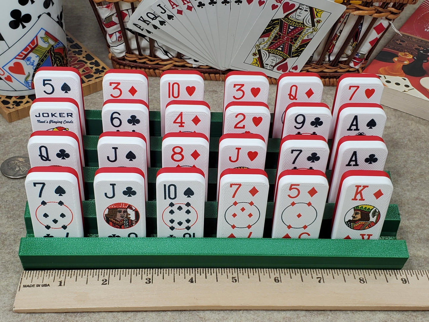 Poker Domino Holders: Eco-Friendly Bioplastic, Arthritis-Friendly