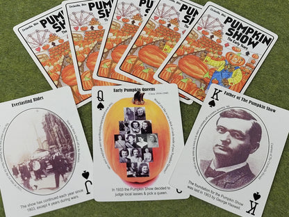 Circleville Ohio Pumpkin Show Playing Cards: 100th Anniversary Souvenir, 2006 Edition