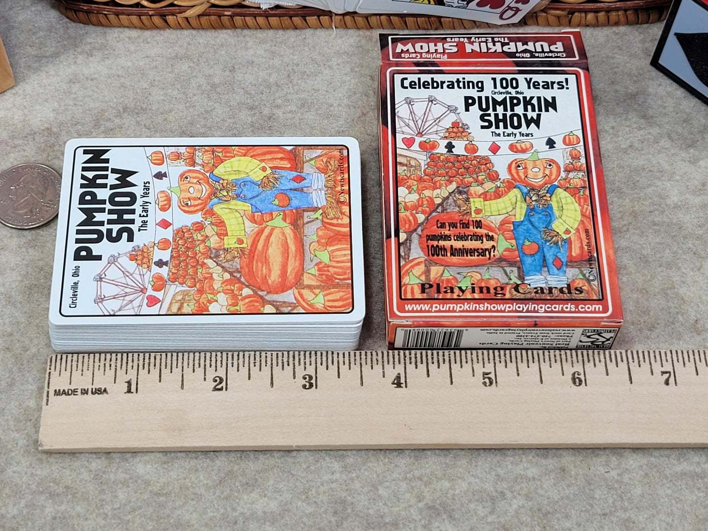 Circleville Ohio Pumpkin Show Playing Cards: 100th Anniversary Souvenir, 2006 Edition