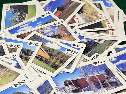 Covered Bridges Playing Cards: Ohio, Kentucky, West Virginia Souvenir