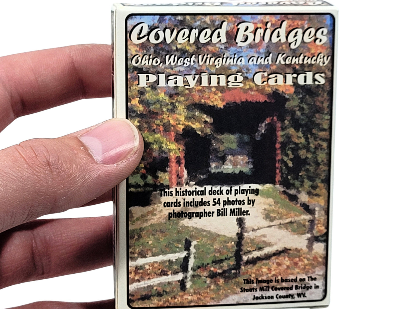 Covered Bridges Playing Cards: Ohio, Kentucky, West Virginia Souvenir