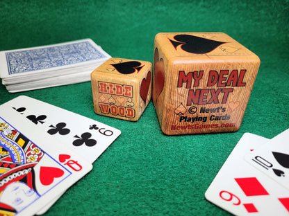 HideWood Trump Marker: Wooden Card Game Indicator, Made in USA