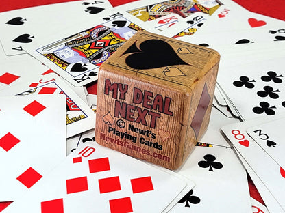 HideWood Trump Marker: Wooden Card Game Indicator, Made in USA