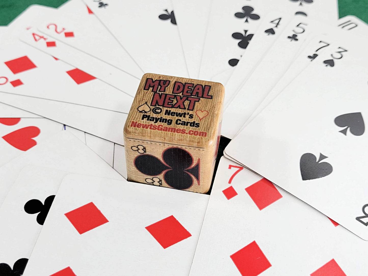 HideWood Trump Marker: Wooden Card Game Indicator, Made in USA