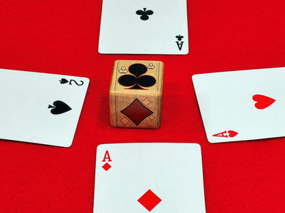 HideWood Trump Marker: Wooden Card Game Indicator, Made in USA