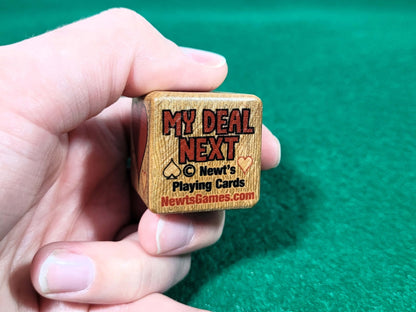 HideWood Trump Marker: Wooden Card Game Indicator, Made in USA