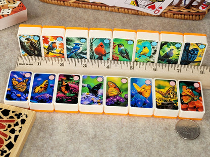 Birds and Butterflies Mahjong Tile Game: Seaside Escape, US Made