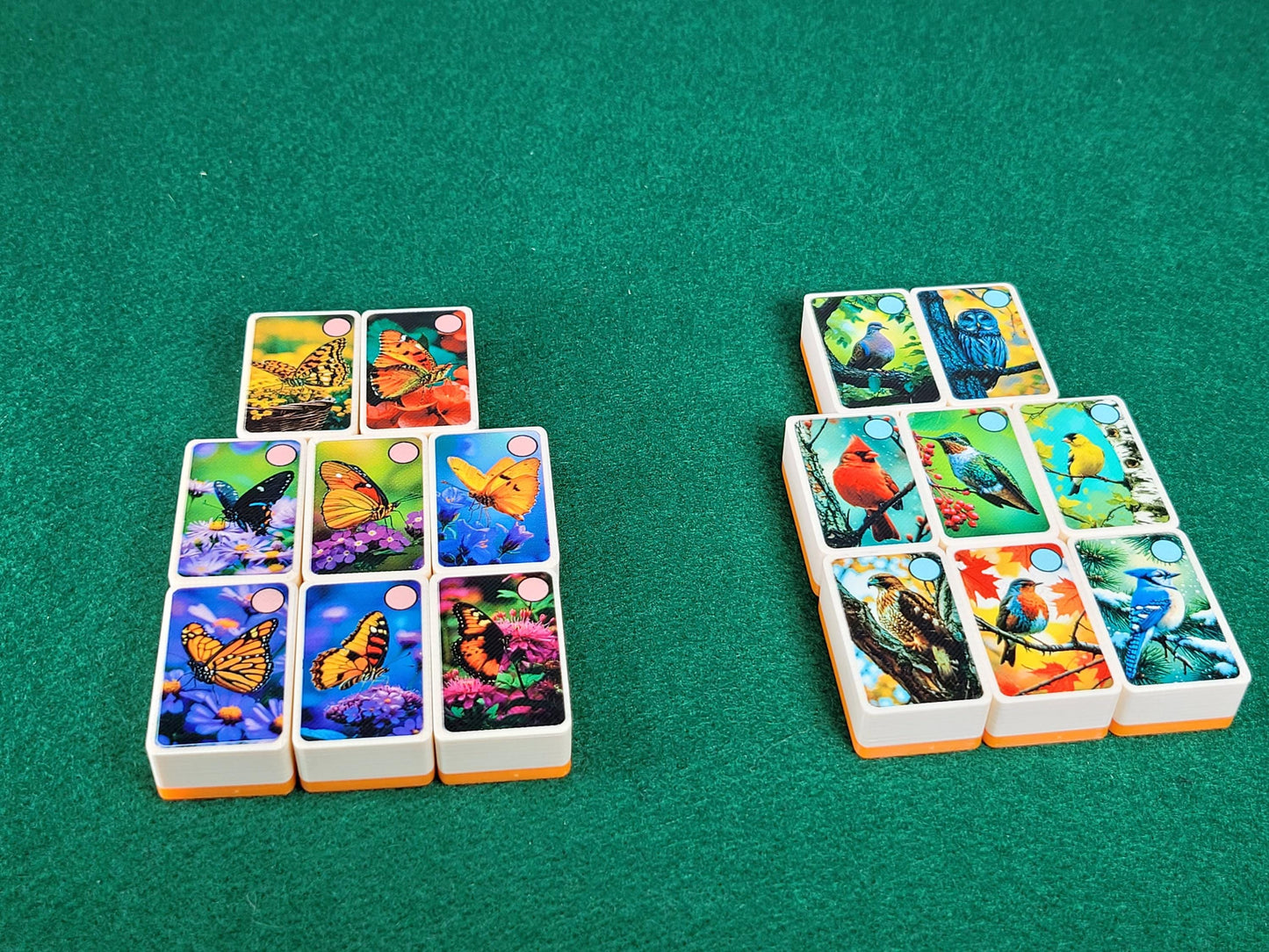 Birds and Butterflies Mahjong Tile Game: Seaside Escape, US Made