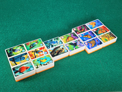 Birds and Butterflies Mahjong Tile Game: Seaside Escape, US Made