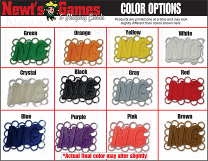 Personalized Card Holder: Slanted Design for Rummy, Canasta, Board Games