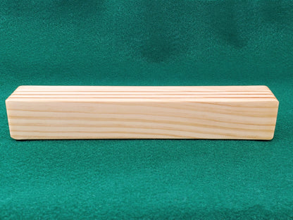 Wood Playing Card Holder: 3-Tier Pine, Can be Personalized