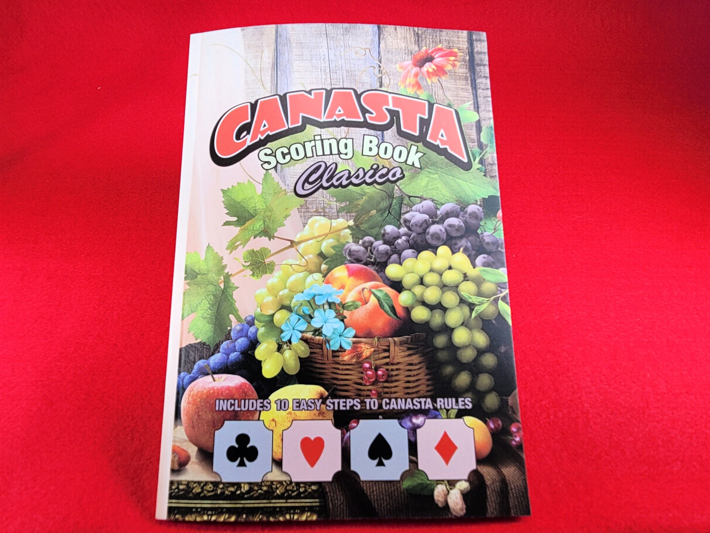 Canasta Scoring Book: Classic Scorepad with Rules & Sheets